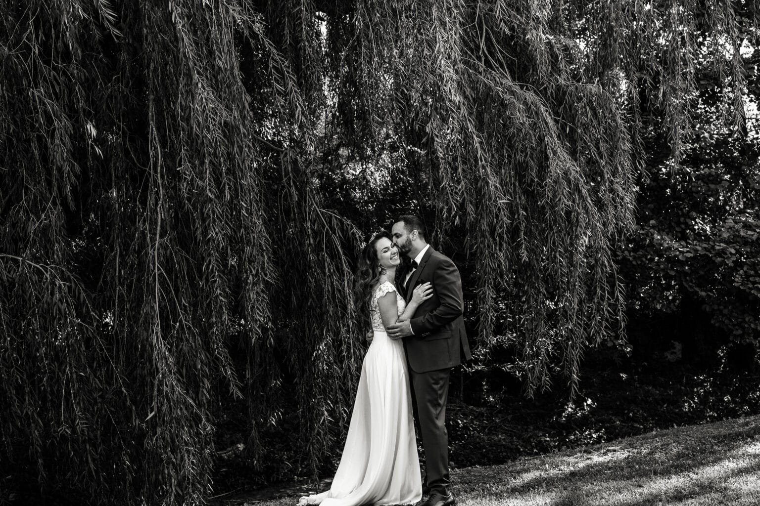 mariage dans un parc à romans sur isère